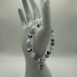 Purple Porcelain Bracelet