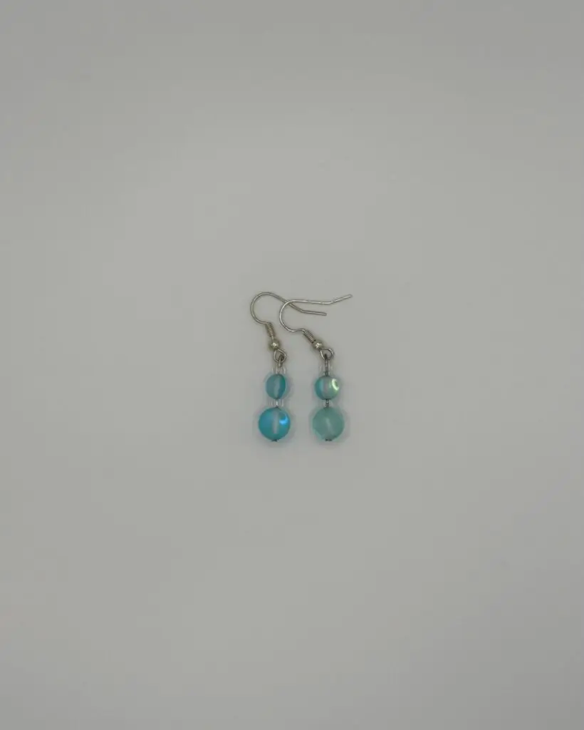 Aqua Mermaid Earrings
